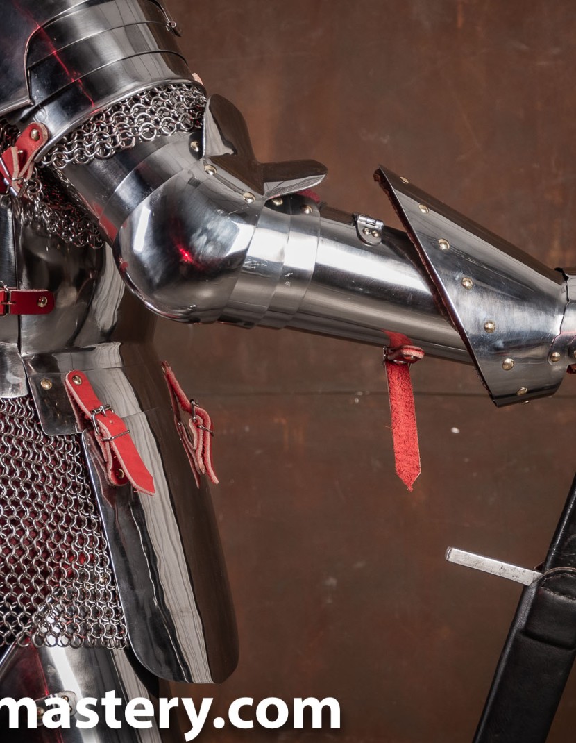 Full knights armour for interior photo made by Steel-mastery.com