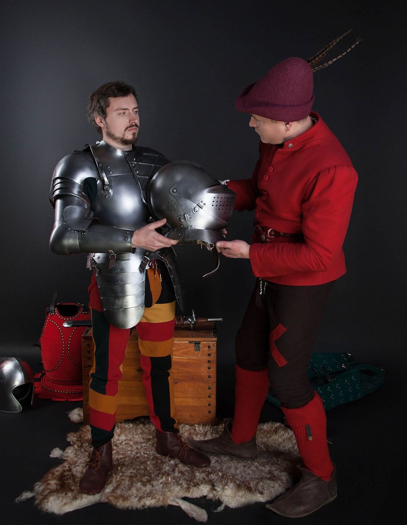 Jousting knight armor, 16th century photo made by Steel-mastery.com
