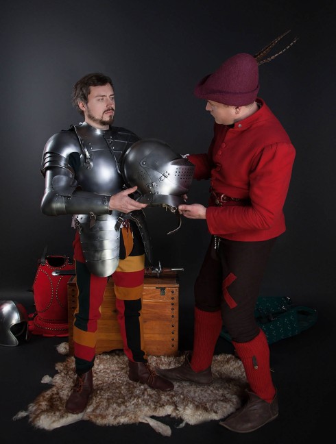 Jousting knight armor, 16th century