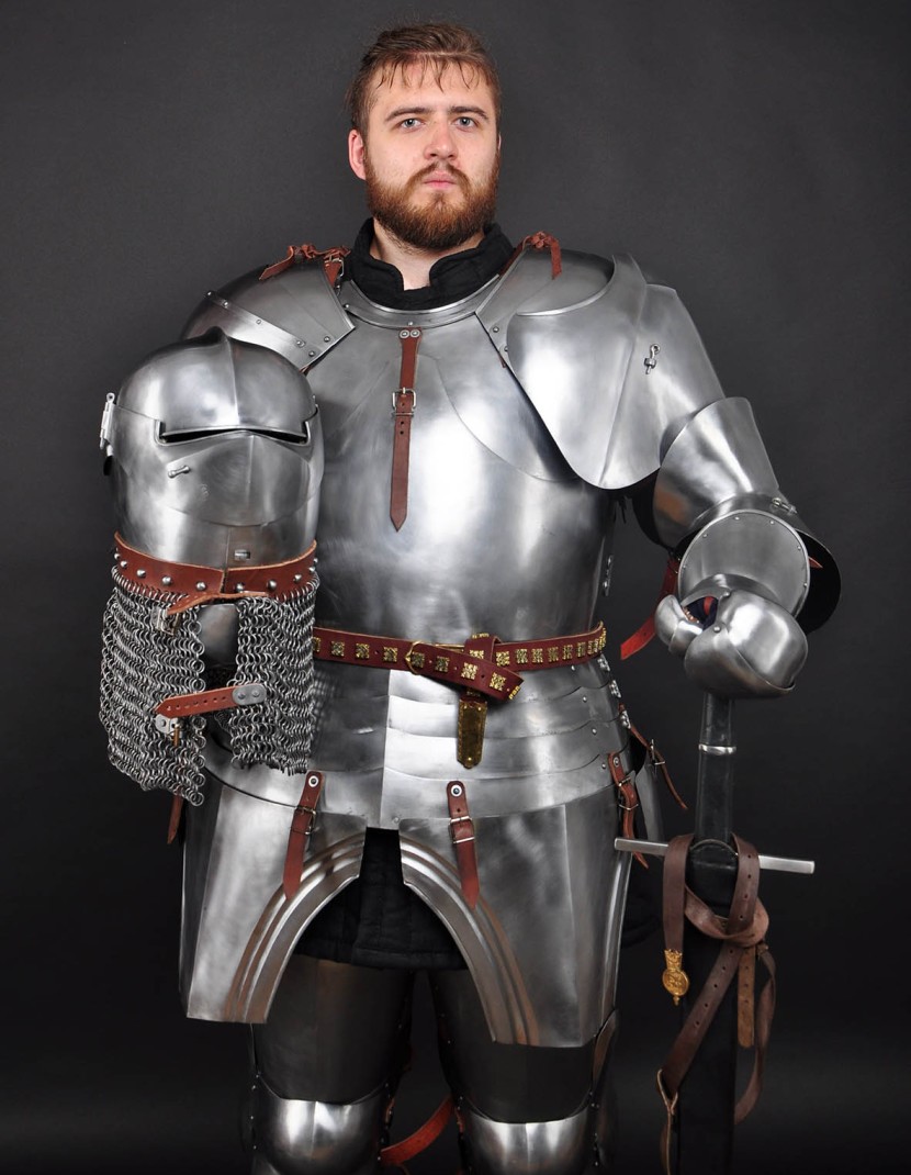 Full plate armor photo made by Steel-mastery.com