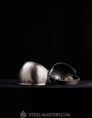 Steel elbow caps