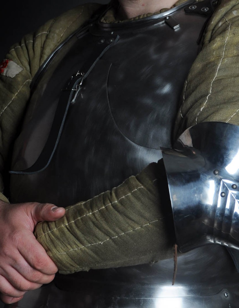 English gothic pointed elbow caps, 2nd half of the XV century photo made by Steel-mastery.com