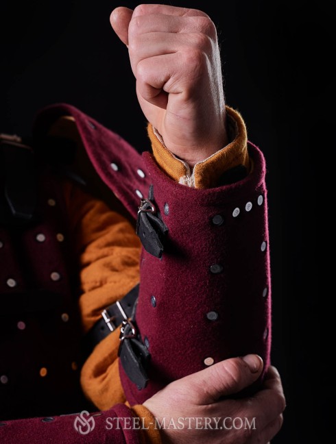 LARP brigandine bracers (EVA foam)