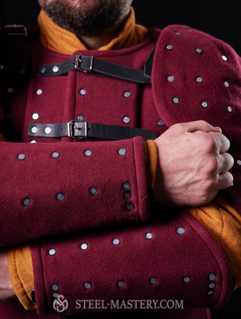 LARP brigandine bracers (EVA foam)