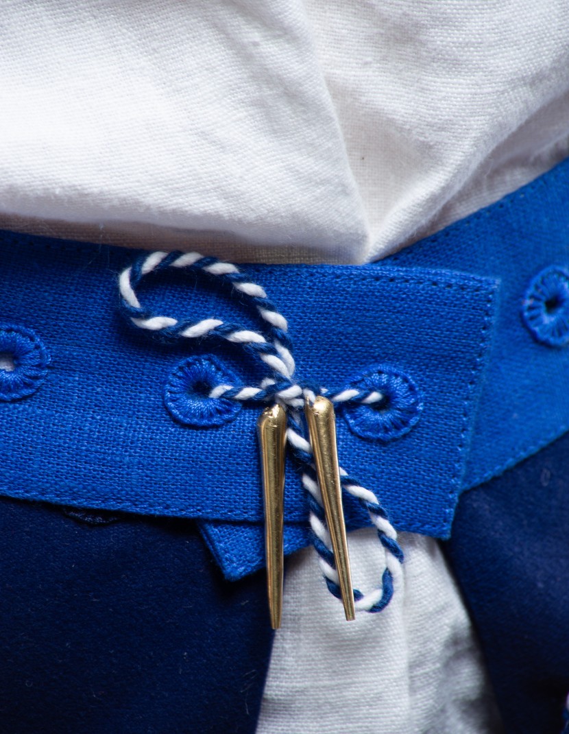 Medieval linen belt XIV-XV cent.  photo made by Steel-mastery.com