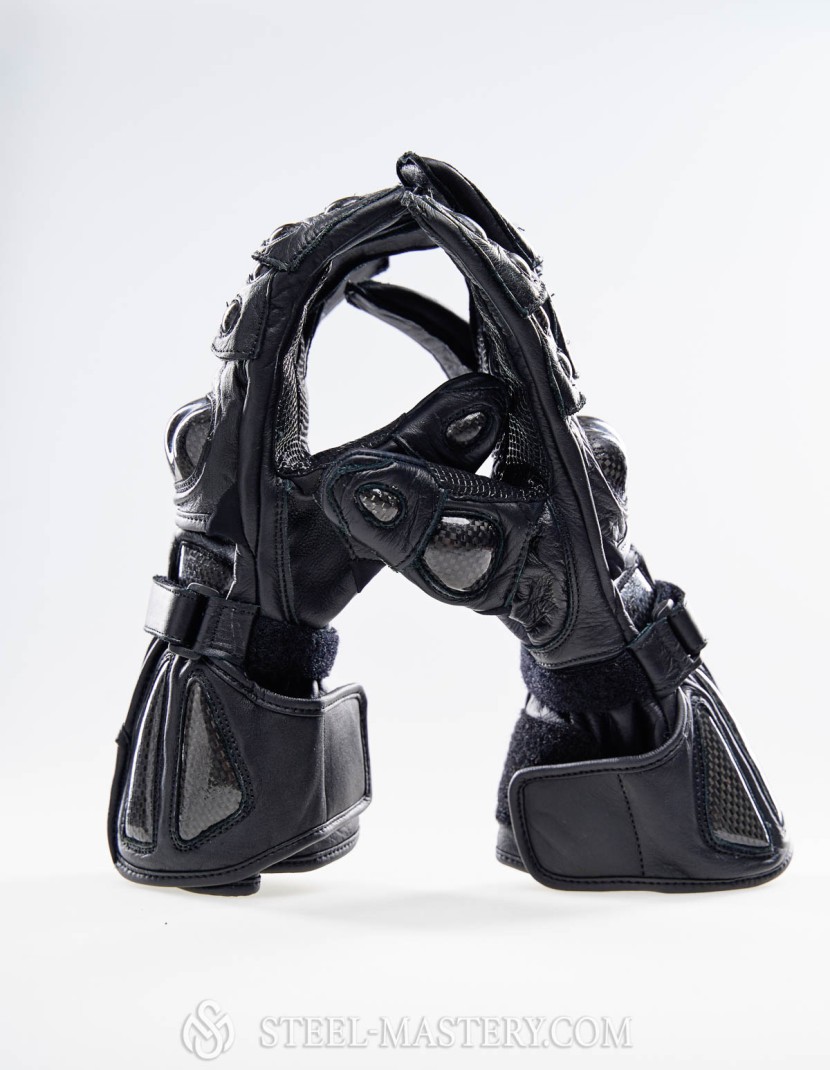 Short gloves for HEMA/fencing photo made by Steel-mastery.com