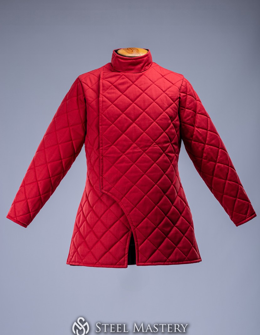 HEMA short gambeson 350N / 800N in stock photo made by Steel-mastery.com