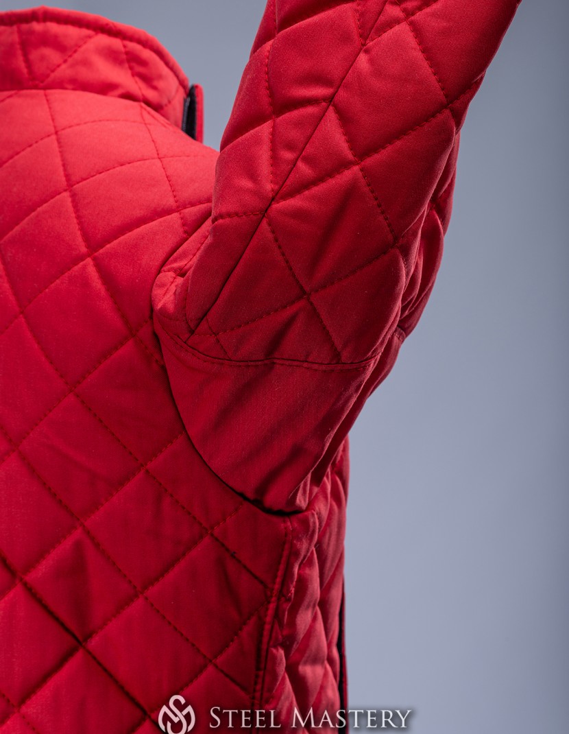HEMA short gambeson 350N / 800N in stock photo made by Steel-mastery.com