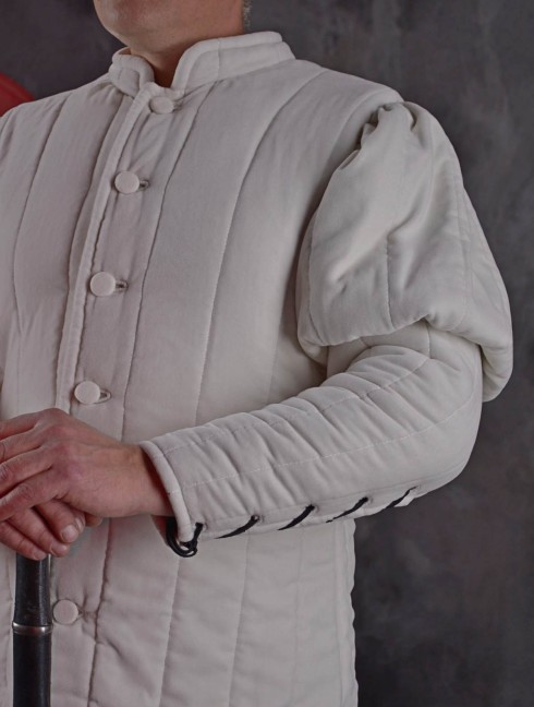 Puffed sleeves doublet