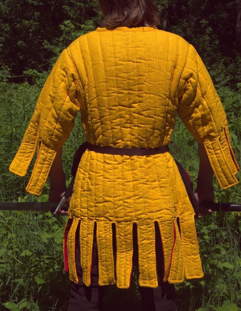 Gambeson with festoons XII-XIII centuries. photo made by Steel-mastery.com