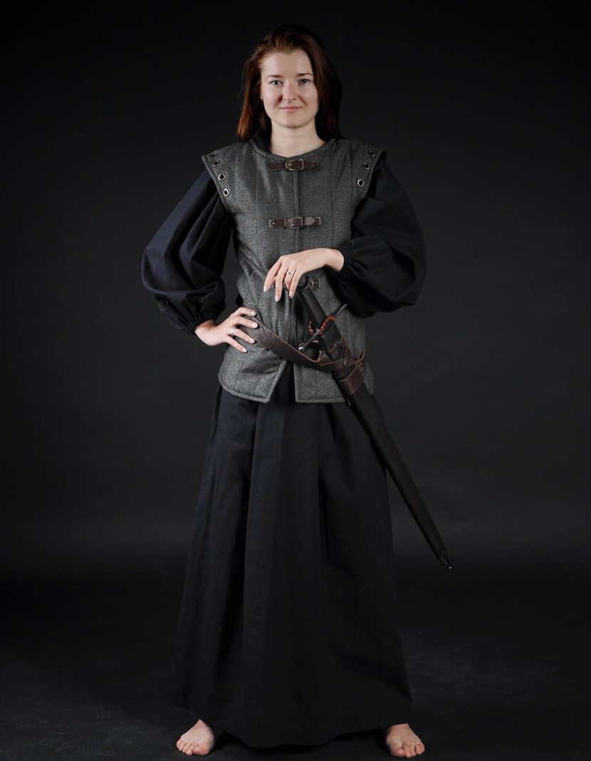 Doublet vest in Renaissance style photo made by Steel-mastery.com