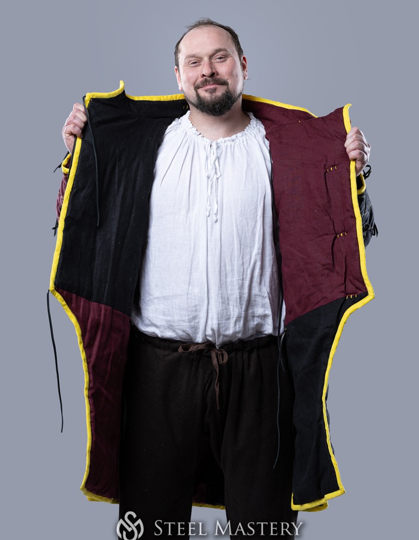 HEMA style gambeson with diamond stitching photo made by Steel-mastery.com