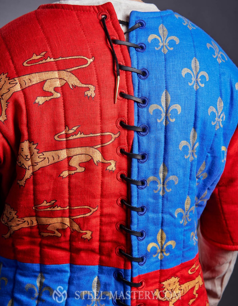 Gambeson of Edward of Woodstock (the Black Prince), XIV century photo made by Steel-mastery.com