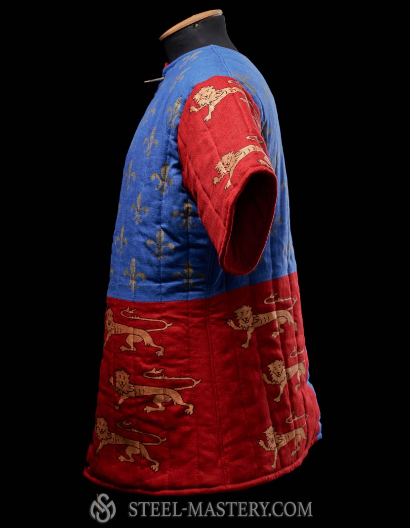 Gambeson of Edward of Woodstock (the Black Prince), XIV century photo made by Steel-mastery.com