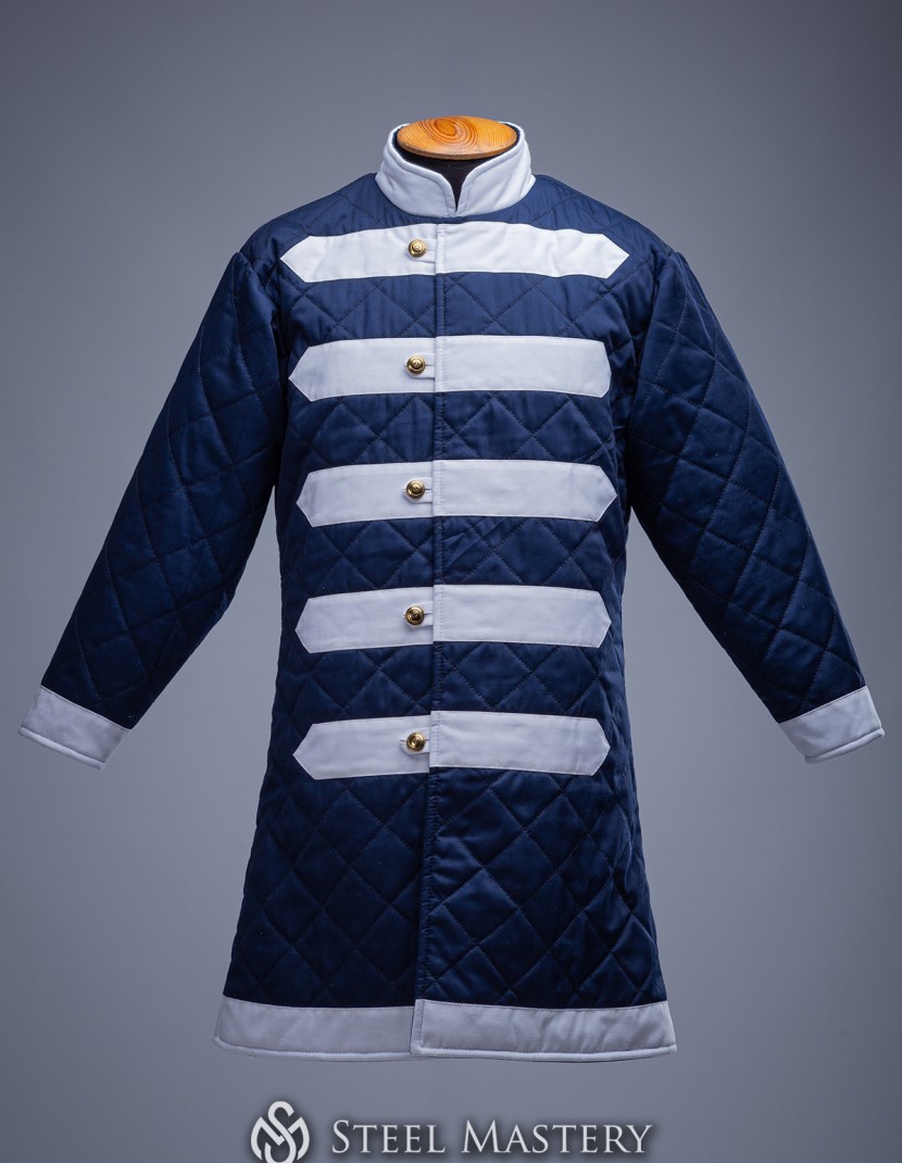 Birka quilted viking caftan photo made by Steel-mastery.com