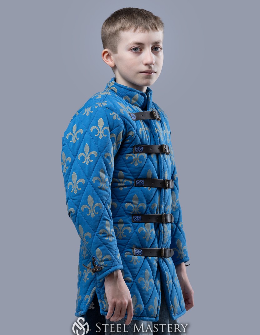 15th Century Kids Gambeson "Jeanne d'Arc" photo made by Steel-mastery.com