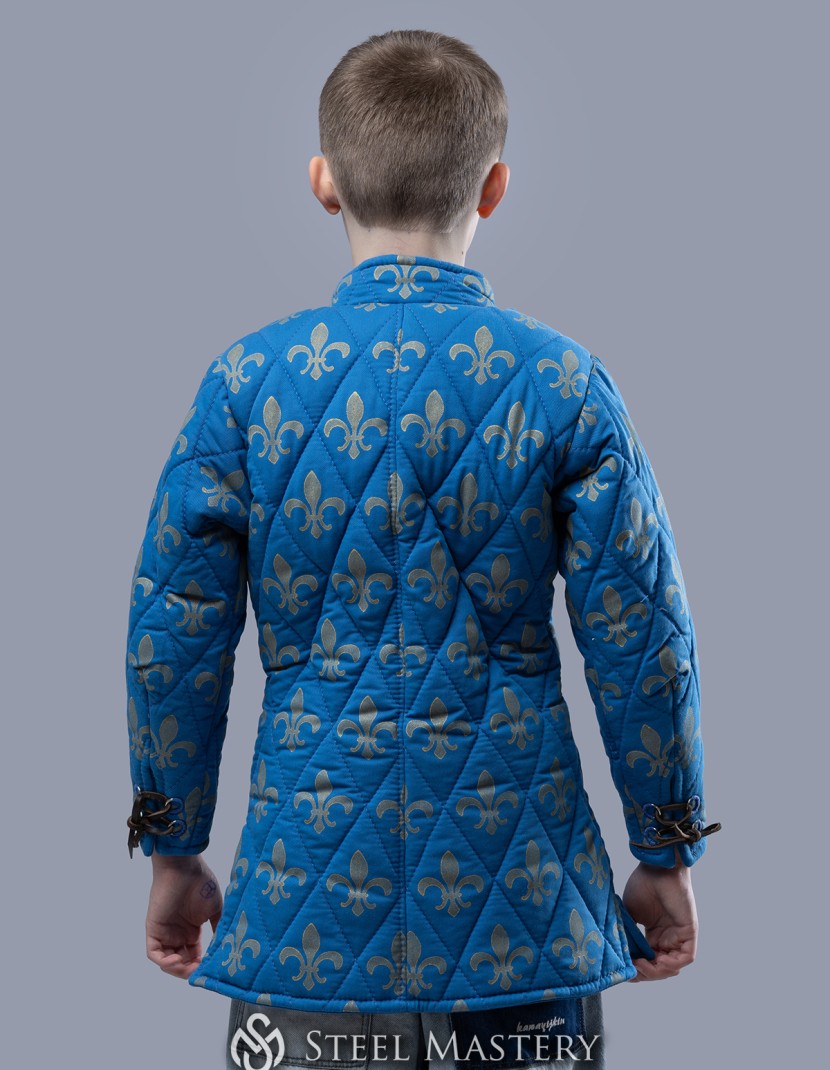 15th Century Kids Gambeson "Jeanne d'Arc" photo made by Steel-mastery.com