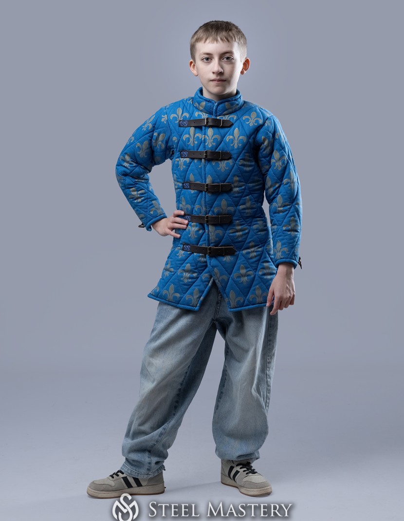 15th Century Kids Gambeson "Jeanne d'Arc" photo made by Steel-mastery.com