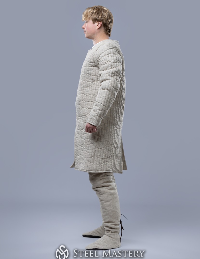 Quilted Aketon — 13th Century photo made by Steel-mastery.com