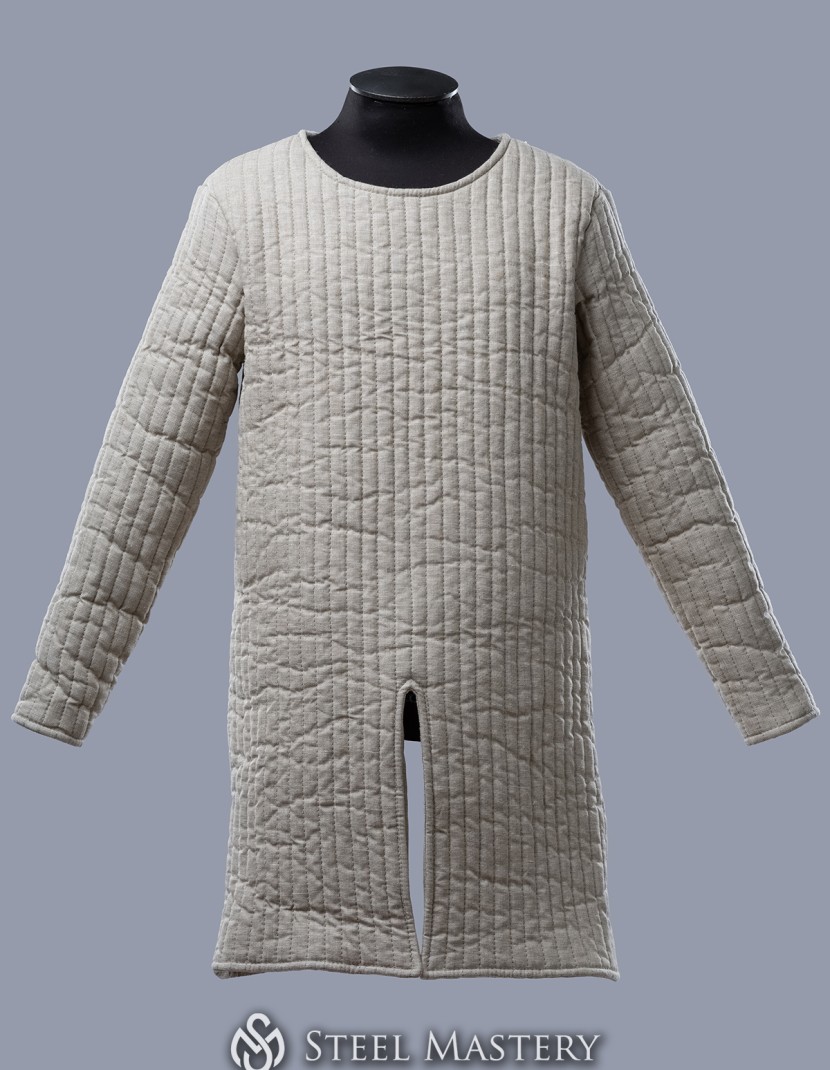 Quilted Aketon — 13th Century photo made by Steel-mastery.com