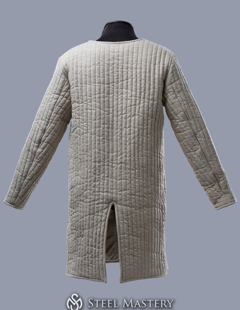 Quilted Aketon — 13th Century photo made by Steel-mastery.com