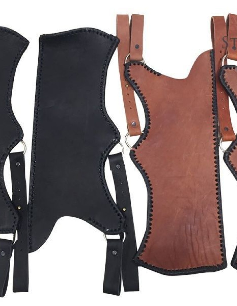 Leather quiver for 8 arrows   photo made by Steel-mastery.com