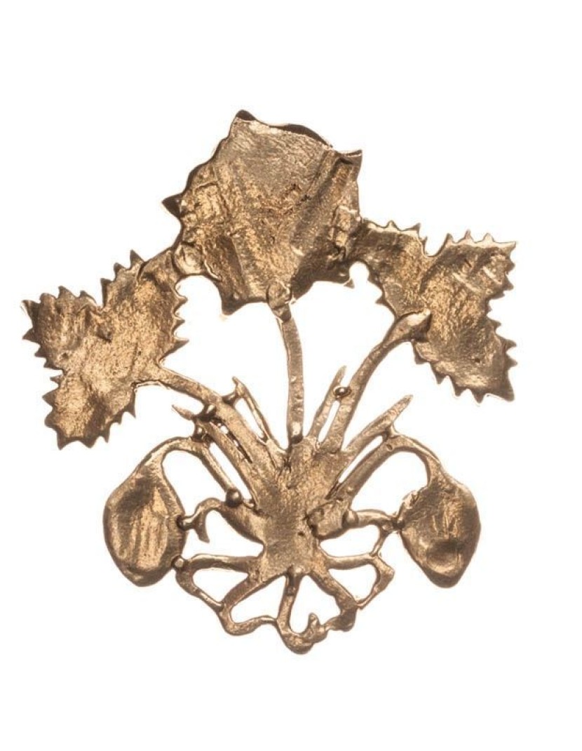 Medieval heraldic badge "Strawberry" 1 pcs in stock  photo made by Steel-mastery.com