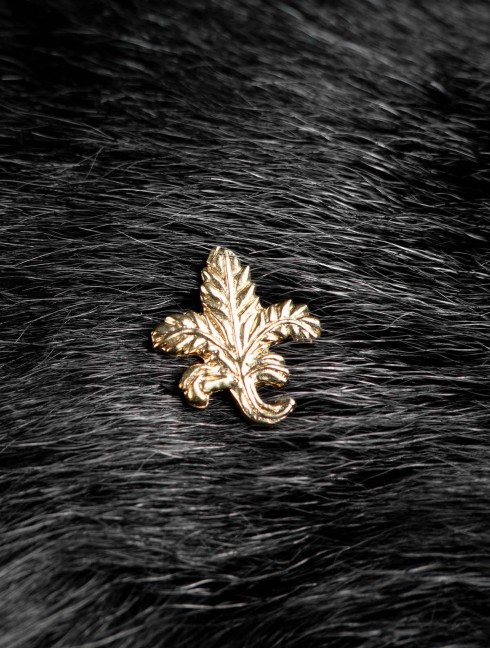 Medieval belt mount “Leaf”, 1360-1500 years (10 pcs)