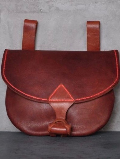 Handmade medieval belt bag
