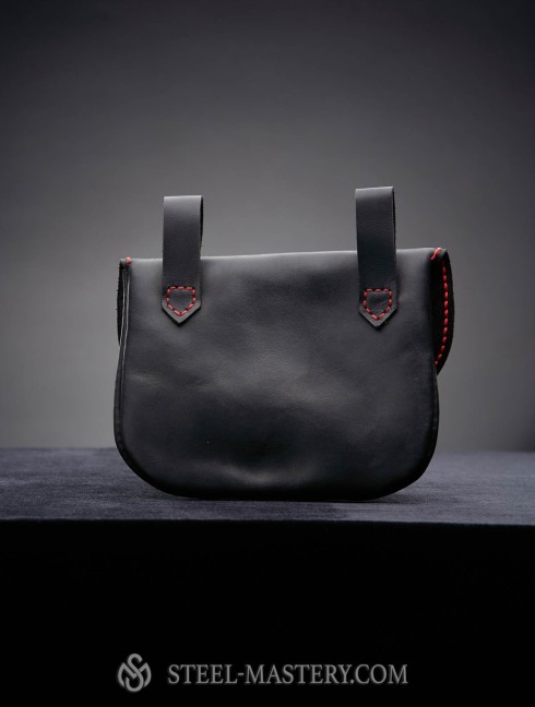 Handmade medieval belt bag