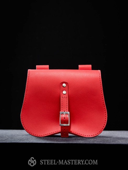Belt leather bag