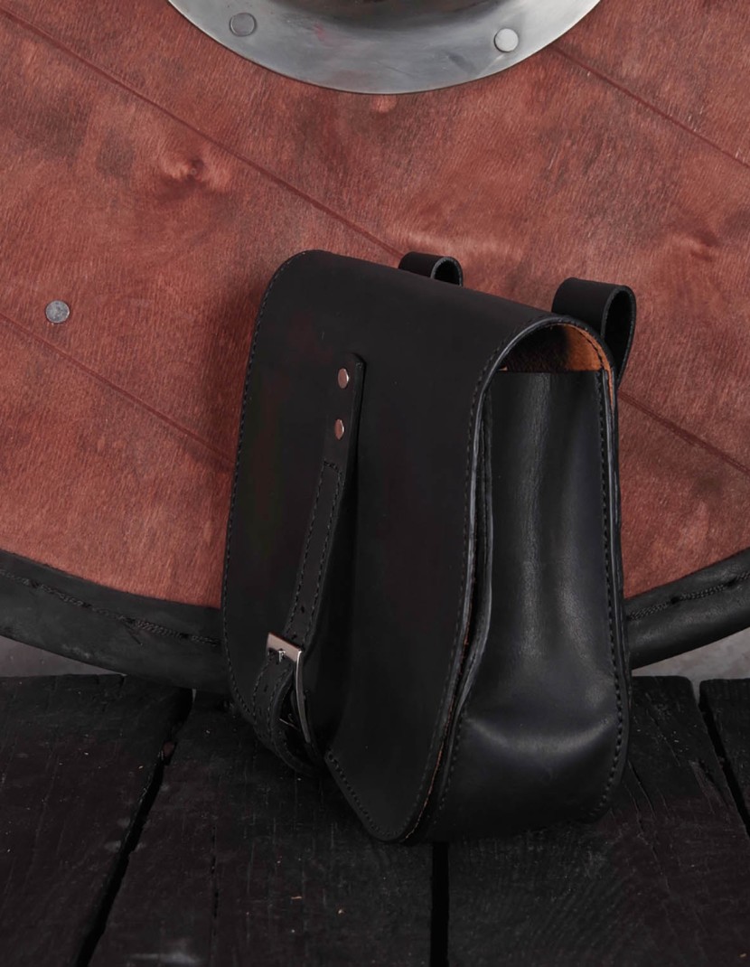 Belt leather bag photo made by Steel-mastery.com