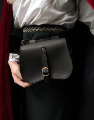 Belt leather bag