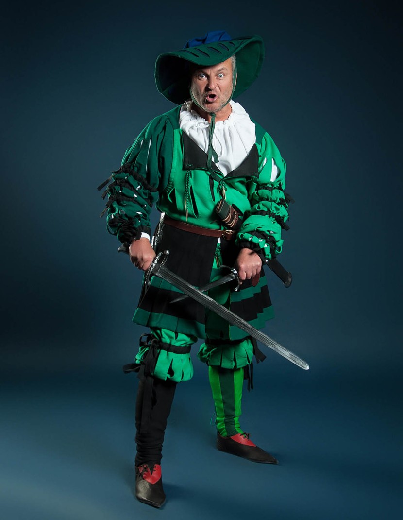 Costume of Landsknecht, XV century photo made by Steel-mastery.com