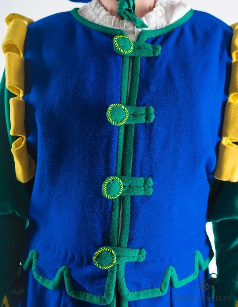 Costume of landsknecht (from Heinrich Aldegrever gravure) photo made by Steel-mastery.com