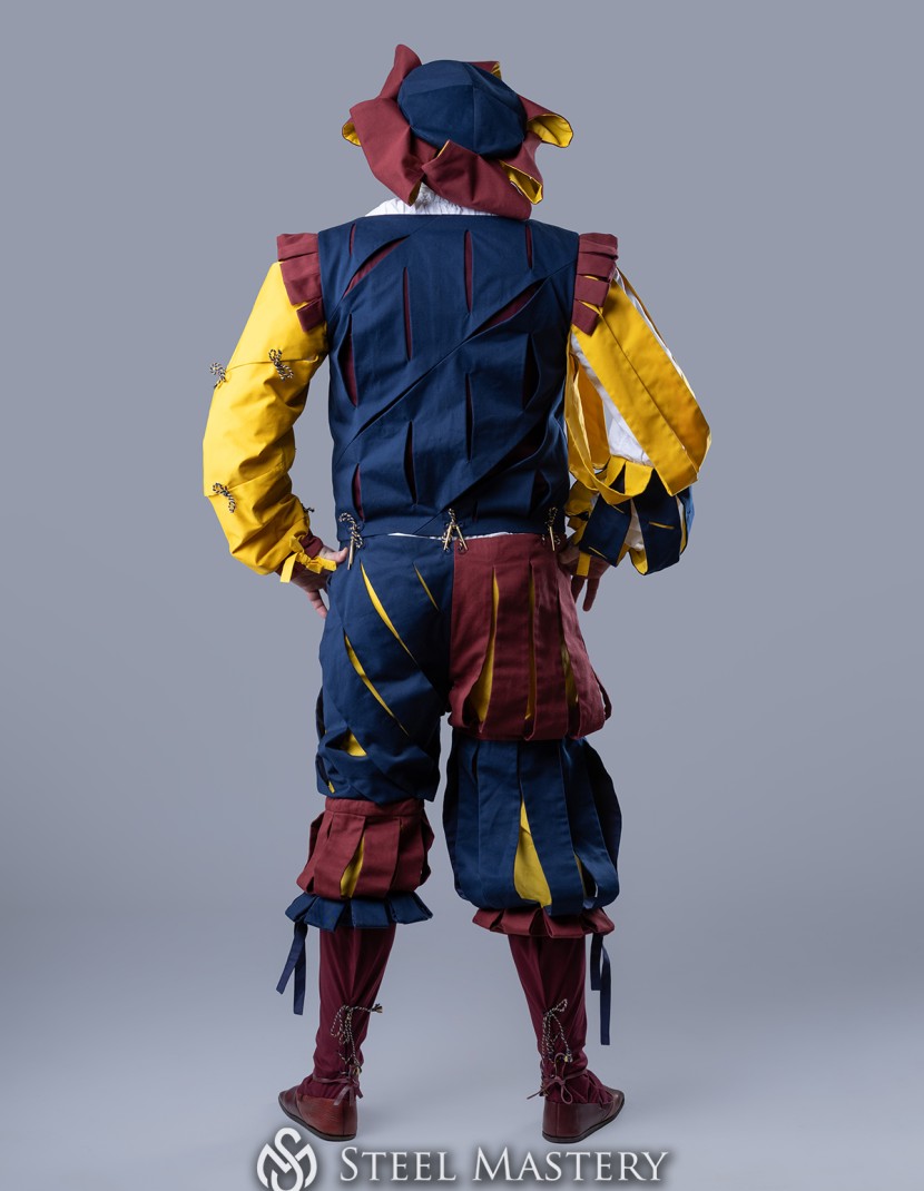 Medieval costume of landsknecht, XVI century photo made by Steel-mastery.com