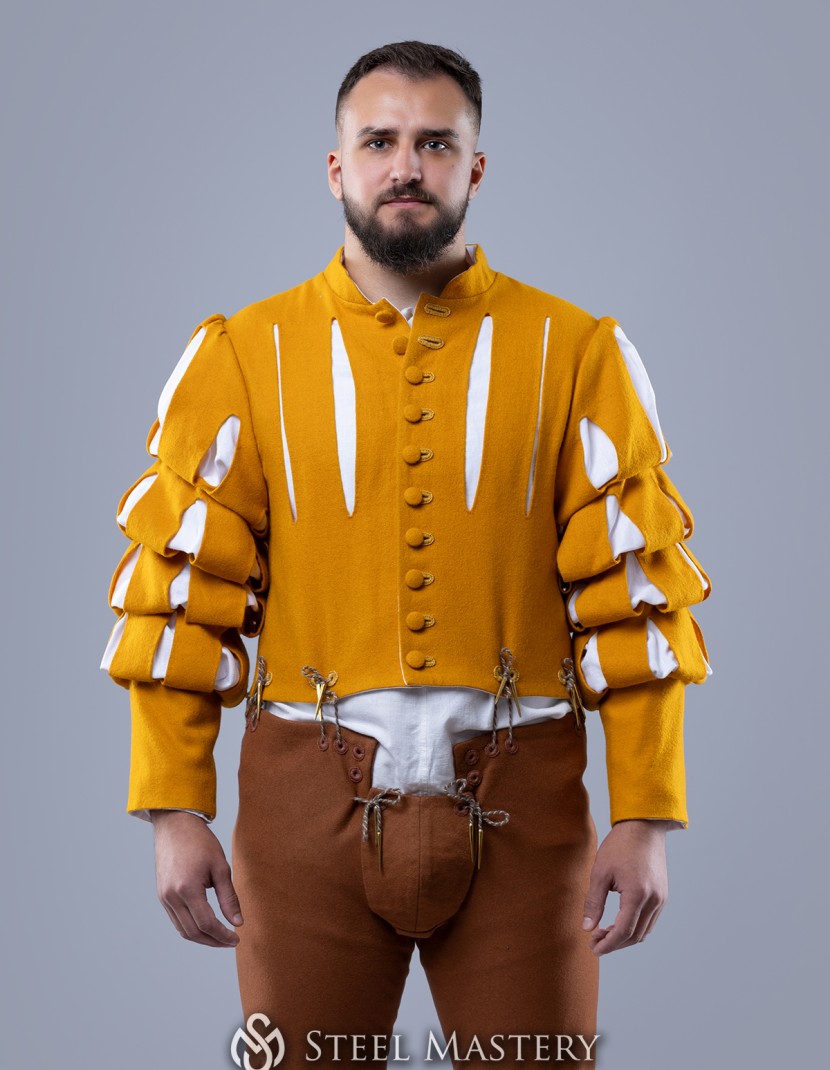 Landsknecht doublet photo made by Steel-mastery.com