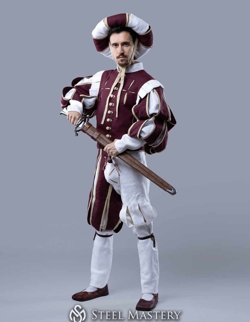 Renaissance Landsknecht Nobleman Costume photo made by Steel-mastery.com