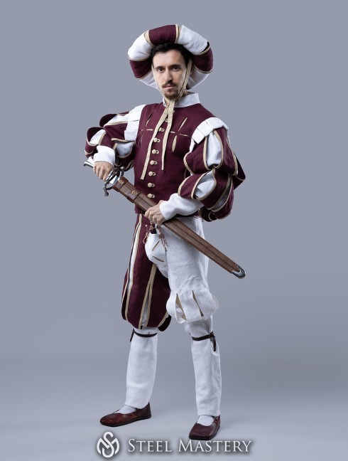 Traje de Noble Lansquenete del Renacimiento