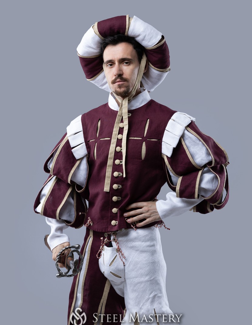Renaissance Landsknecht Nobleman Costume photo made by Steel-mastery.com