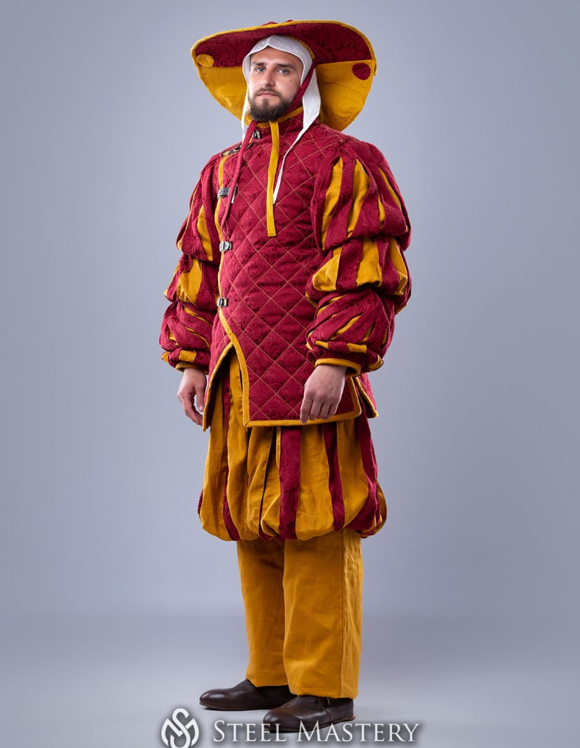 Landsknecht padded set photo made by Steel-mastery.com