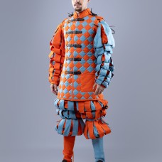 Set imbottito Landsknecht con trapuntatura Chequy image-1