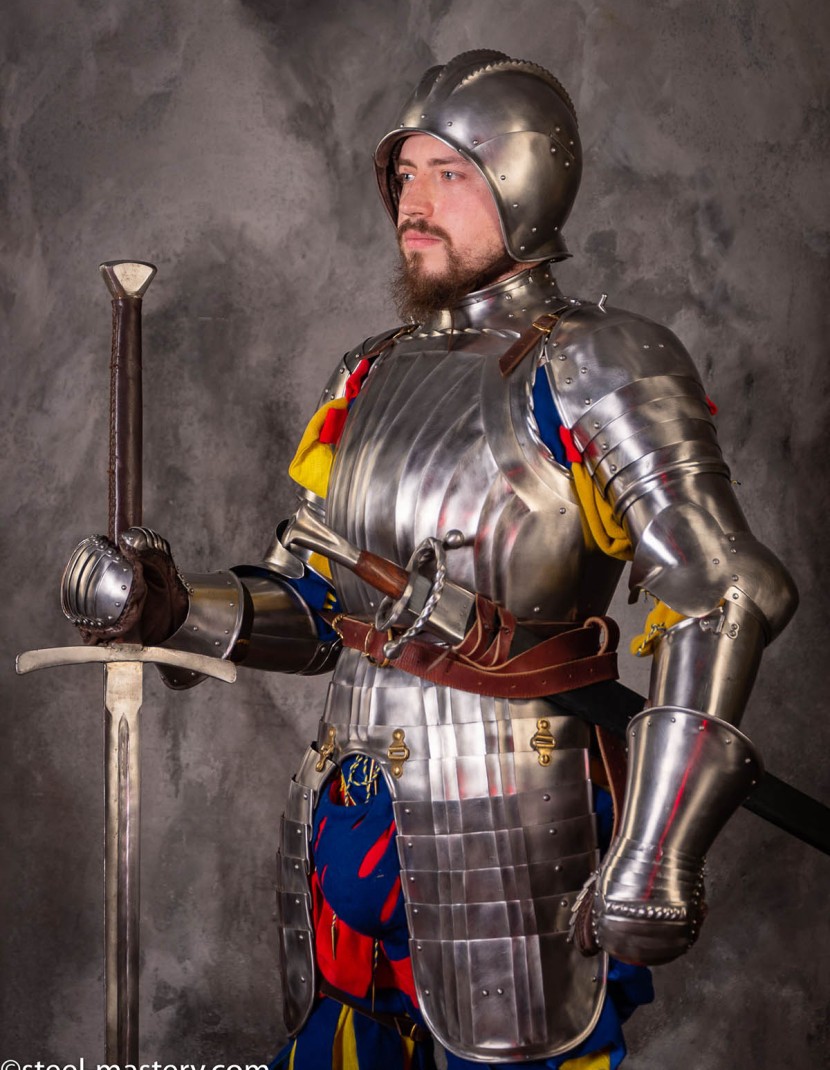 LANDSKNECHT PLATE ARMOR, XVI CENTURY photo made by Steel-mastery.com