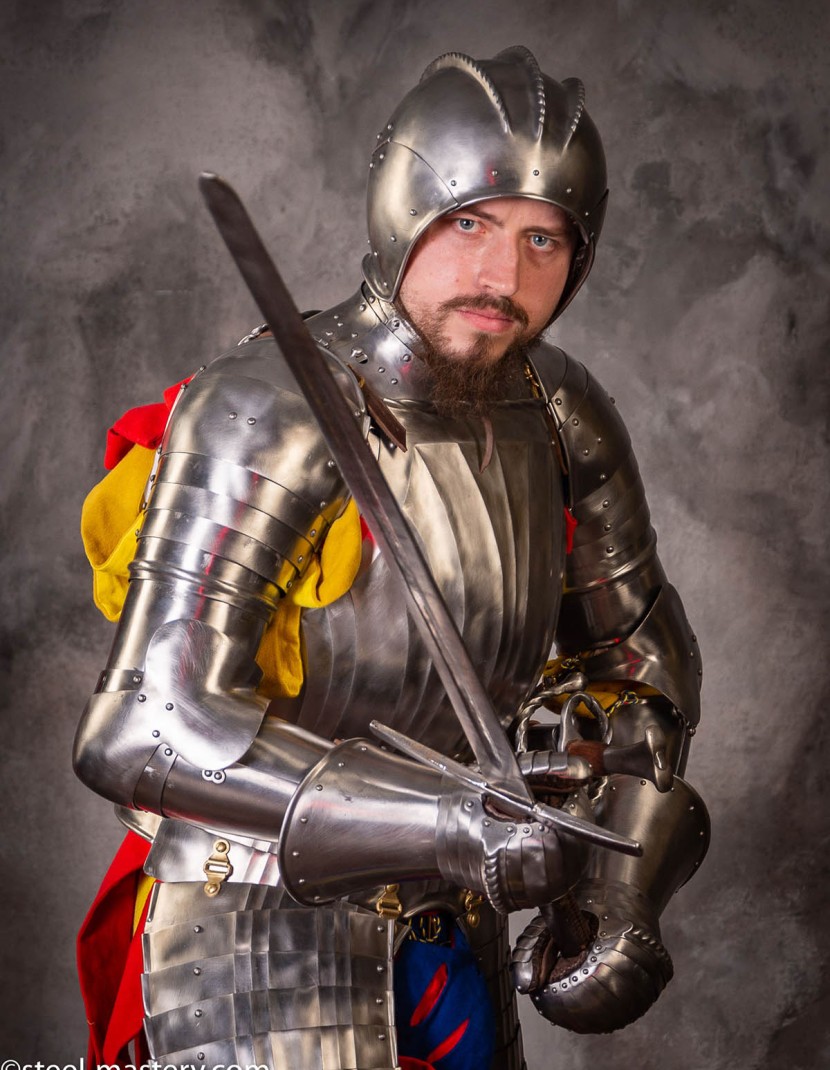 LANDSKNECHT PLATE ARMOR, XVI CENTURY photo made by Steel-mastery.com