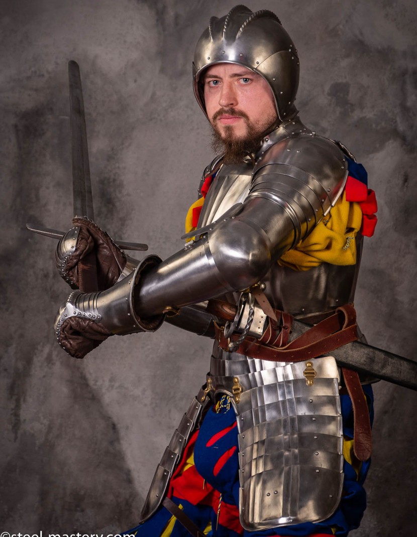 LANDSKNECHT PLATE ARMOR, XVI CENTURY photo made by Steel-mastery.com