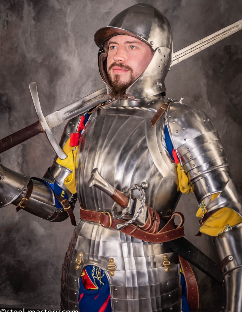 LANDSKNECHT PLATE ARMOR, XVI CENTURY photo made by Steel-mastery.com