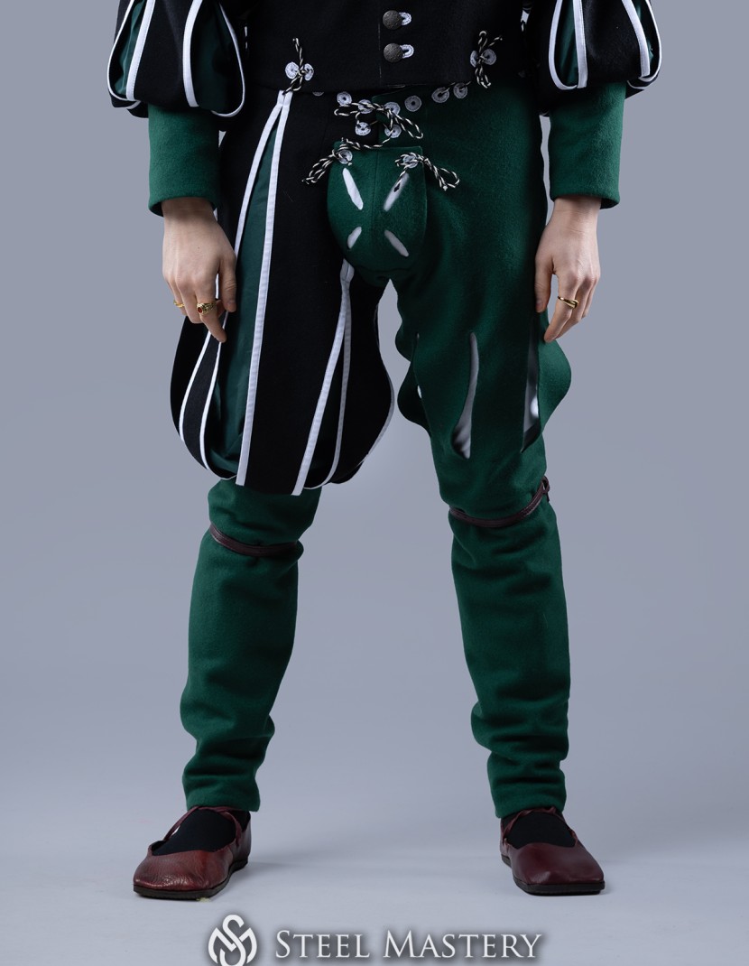 Landsknecht Nobleman Chausses photo made by Steel-mastery.com