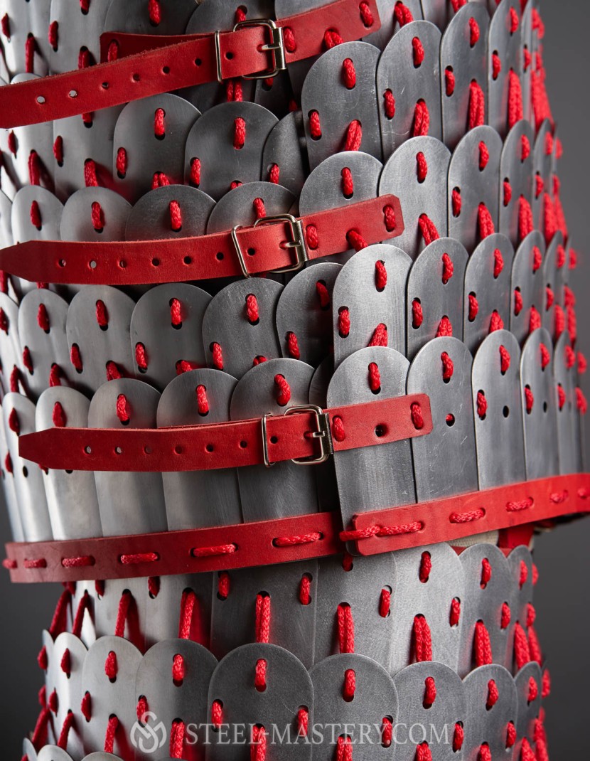 Steel lamellar armor ( khudesutu khuyag)  photo made by Steel-mastery.com