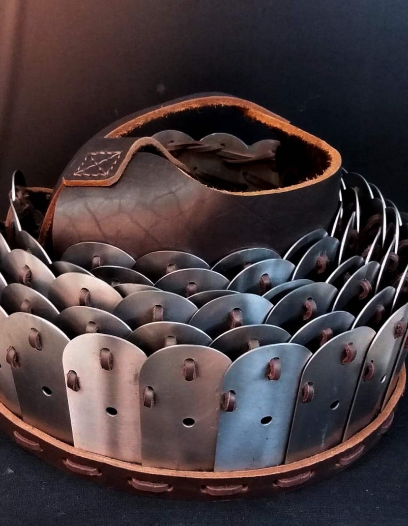 STEEL LAMELLAR ARMOR BREASTPLATE photo made by Steel-mastery.com