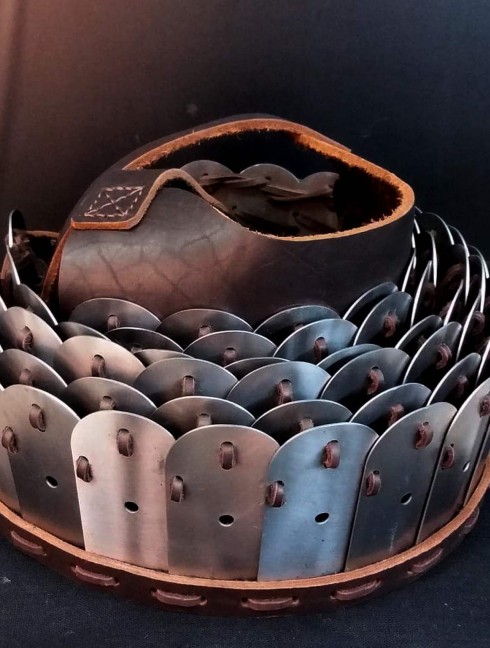 STEEL LAMELLAR ARMOR BREASTPLATE
